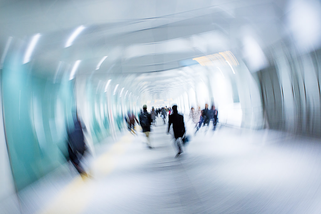 Circular panning shot