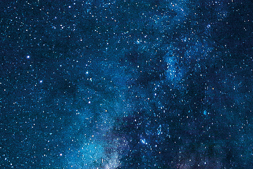 CLoseup of stars shot at 15 seconds