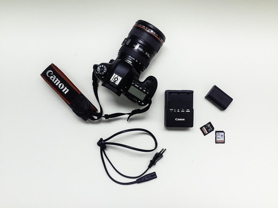 Photography starter kit Canon camera and accessories