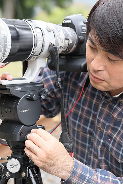 Using a tripod with a video tripod head