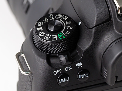 EOS 77D mode dial