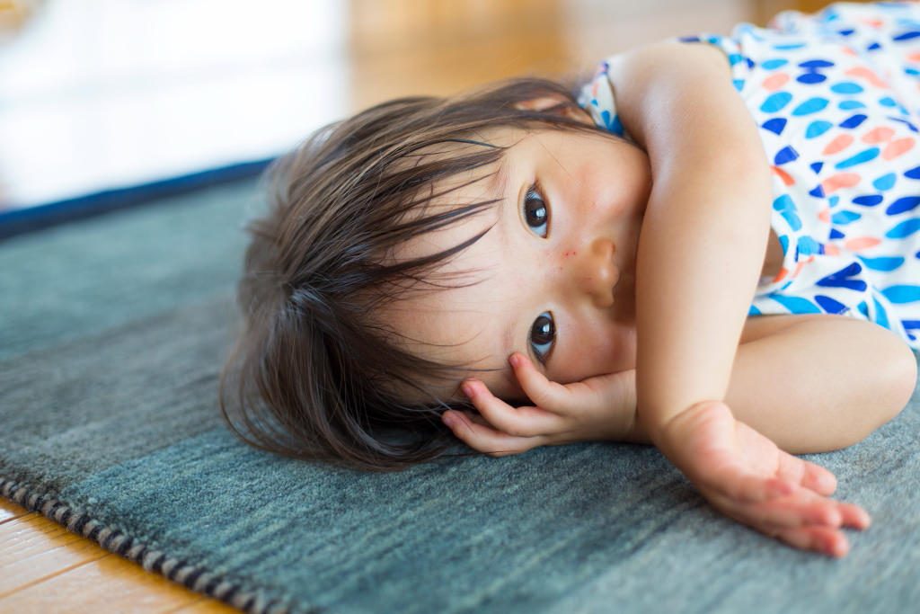 A child, photographed with the EOS 5D Mark III