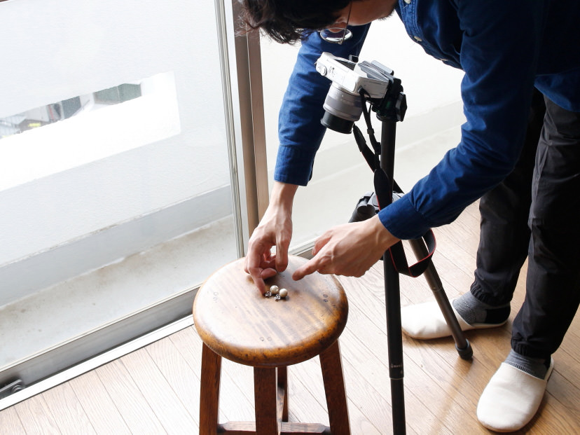 The setup with the EOS M10