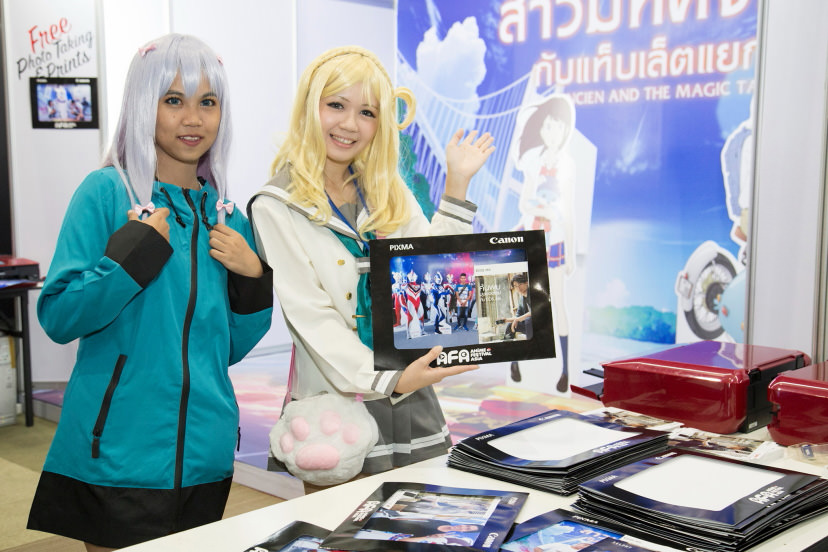 Canon’s cosplay photography booth