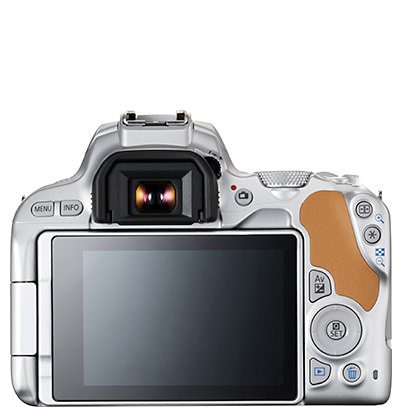 EOS 200D (silver) rear