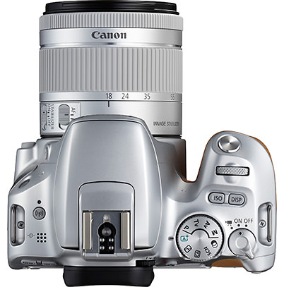 EOS 200D (silver) top