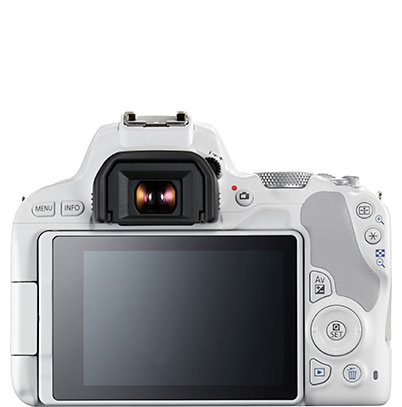 EOS 200D (white) rear
