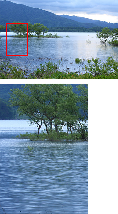 Shutter speed 0.5 second