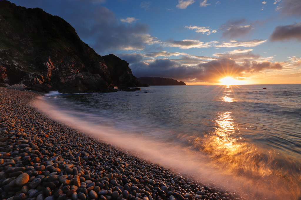 Landscape photography, shot with the EOS 6D Mark II (lens aberration correction: ON)