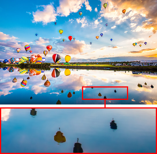 Close up of water surface (EOS 6D)