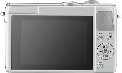 EOS M100 white (back)