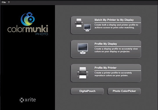 ColorMunki screenshot