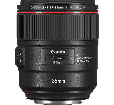 EF85mm f/1.4L IS USM profile and lens mount