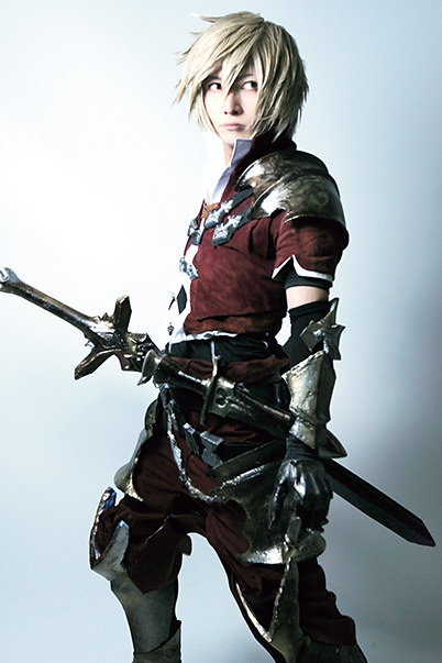 Cosplay photography (with diffuser)