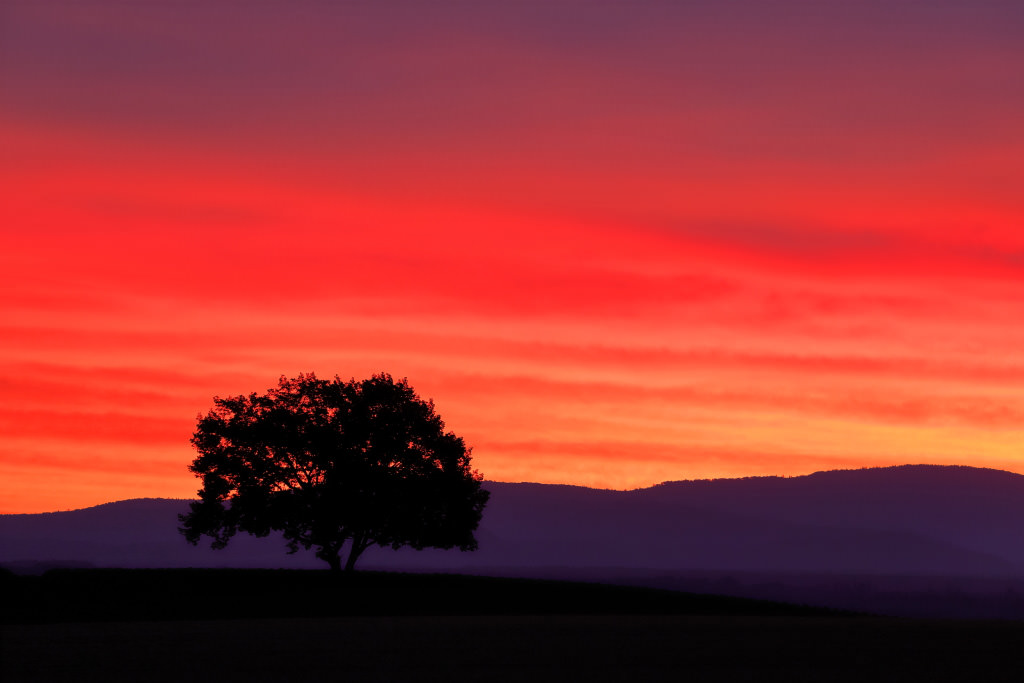 Dramatic sunrise shot with EOS 6D Mark II