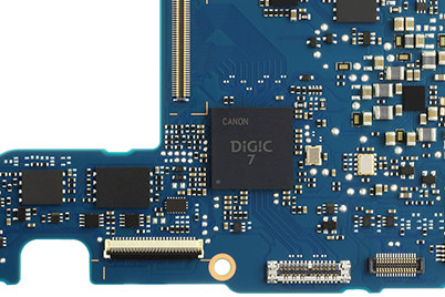 DIGIC 7 image processor chip