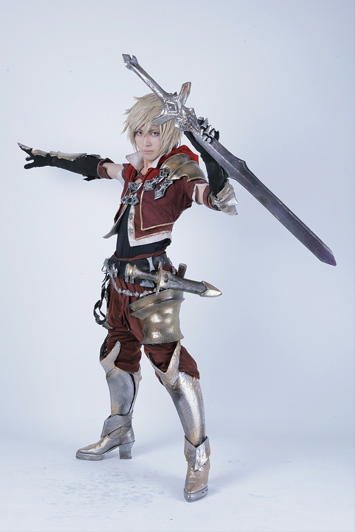 Shot with basic two-light setup