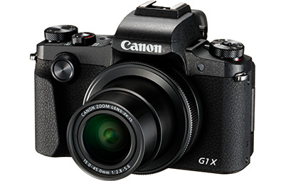 PowerShot G1 X Mark III (front)