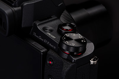 PowerShot G1 X Mark III (exposure compensation dial)