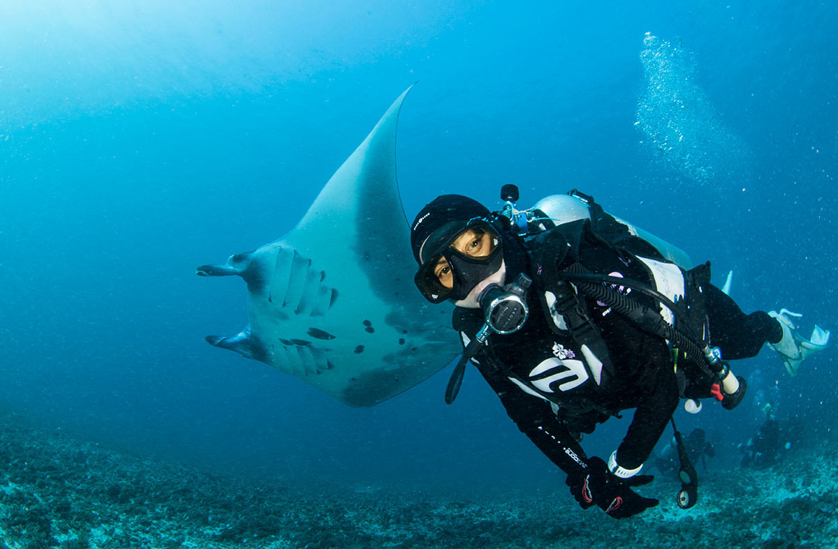 underwater photography destination in indonesia