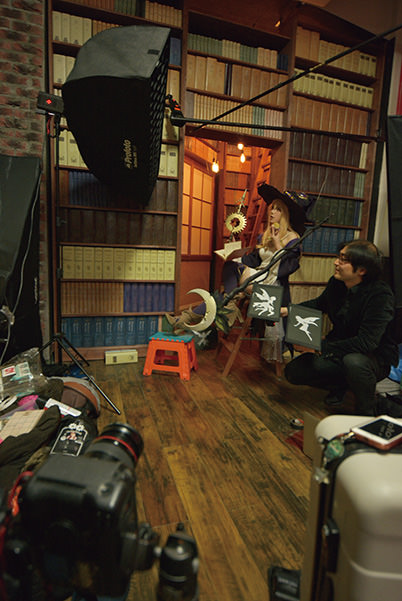 Fairy photo studio setup