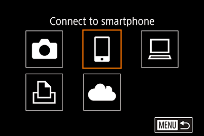 EOS M100 Connect to smartphone