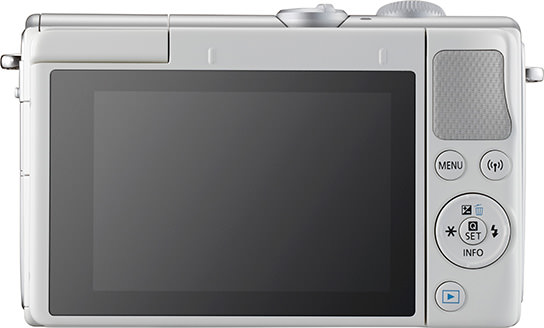 EOS M100 (rear)
