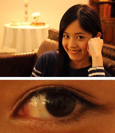 No catchlight panel,Dull eyes