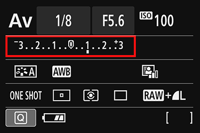 Exposure compensation