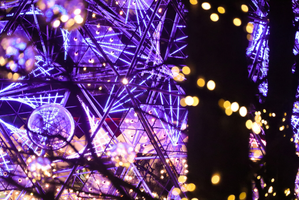 bokeh circles at high ISO speed