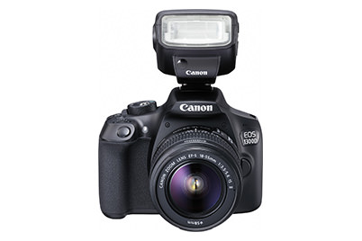 Speedlite 270EX II mounted on camera