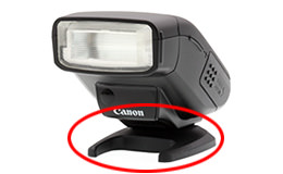 Speedlite 270EX II on mini-stand