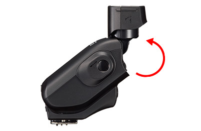 Speedlite 270EX II - 90° flash head tilt