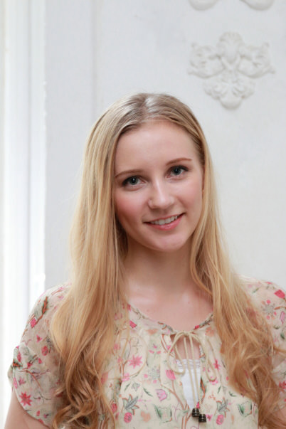 Portrait shot with direct flash light