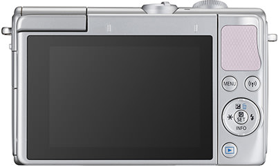 EOS M100 pink (back)