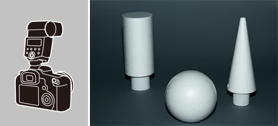 Direct on-camera flash,Flash on camera