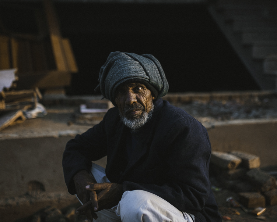 old man with turban