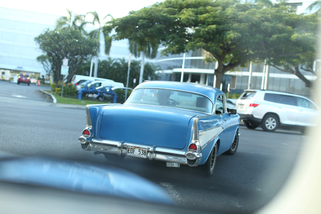 Vintage car (with sub-framing)