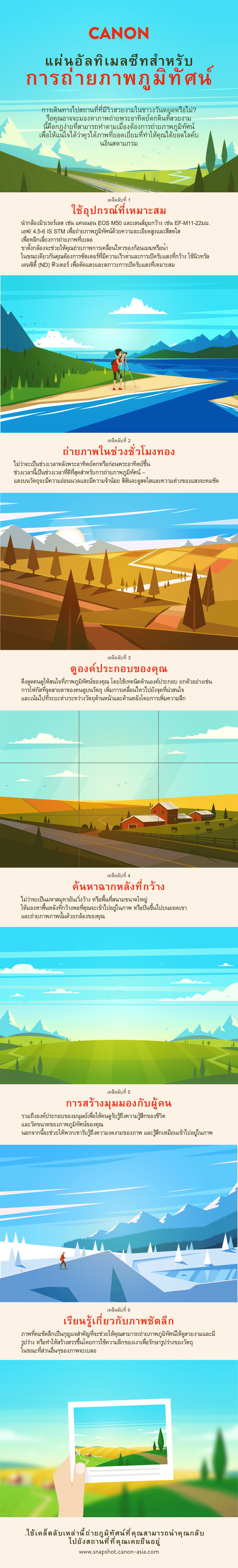 The Ultimate Cheat Sheet For Taking Landscape Photos