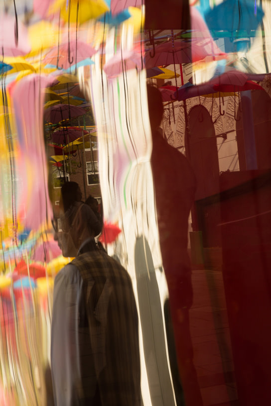 Surreal painting-like image at Huis Ten Bosch