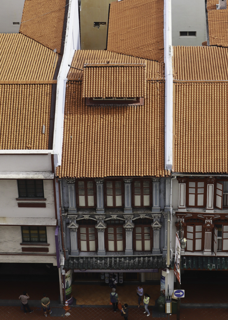 rooftop orange tiles