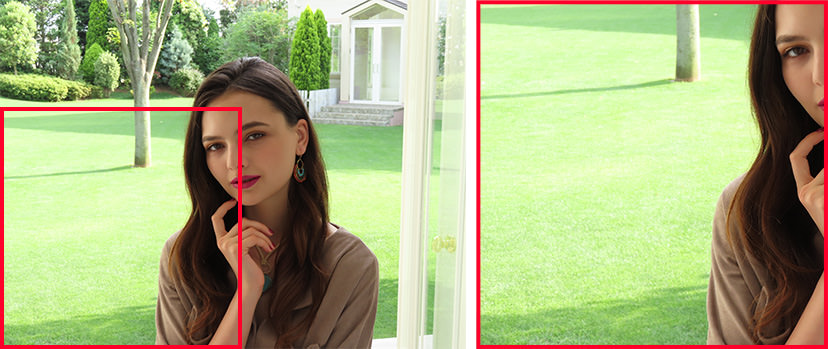 Portrait with ALO disabled