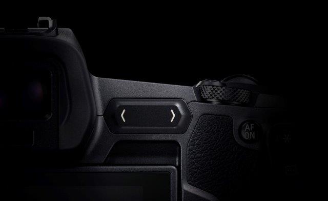 Multi-function bar embedded at the back of EOS R