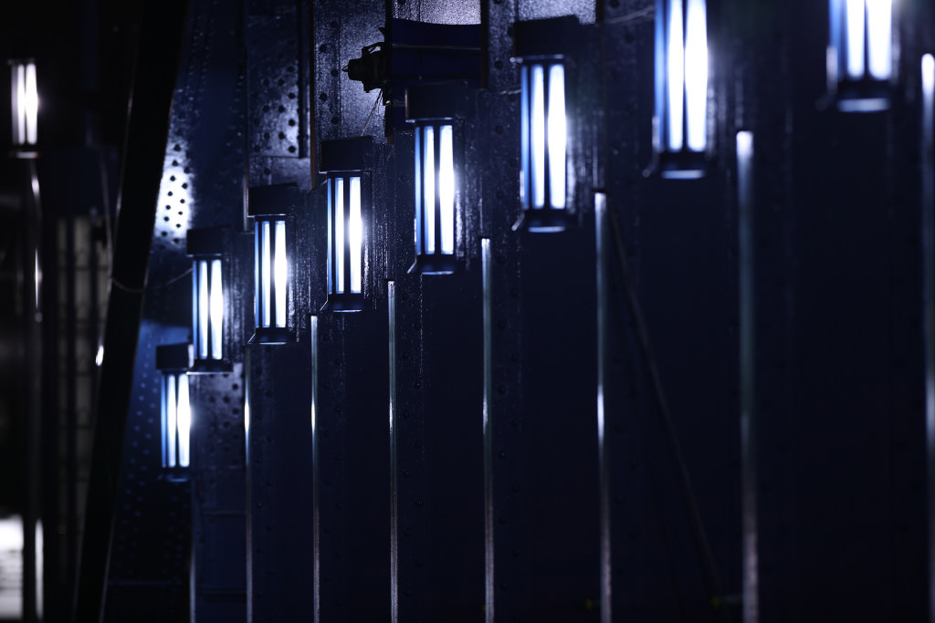 Street lights with IS on