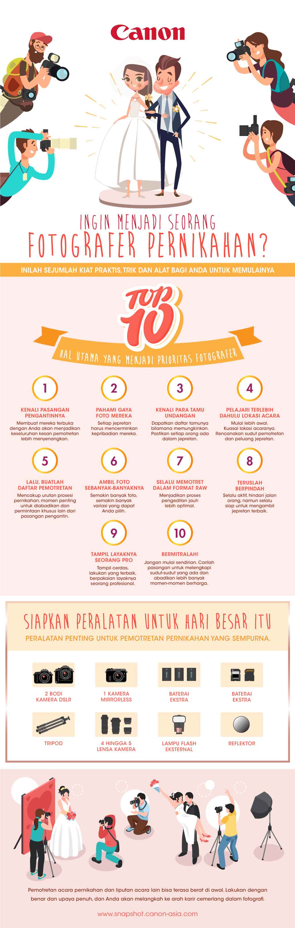 canon wedding photography tips