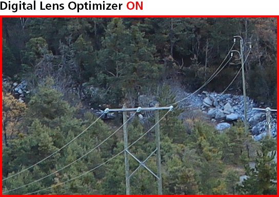 Digital Lens Optimizer ON OFF