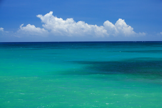 Sea and sky (before adjusting horizon)