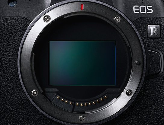 12-pin contact point on RF lens mount (camera end)