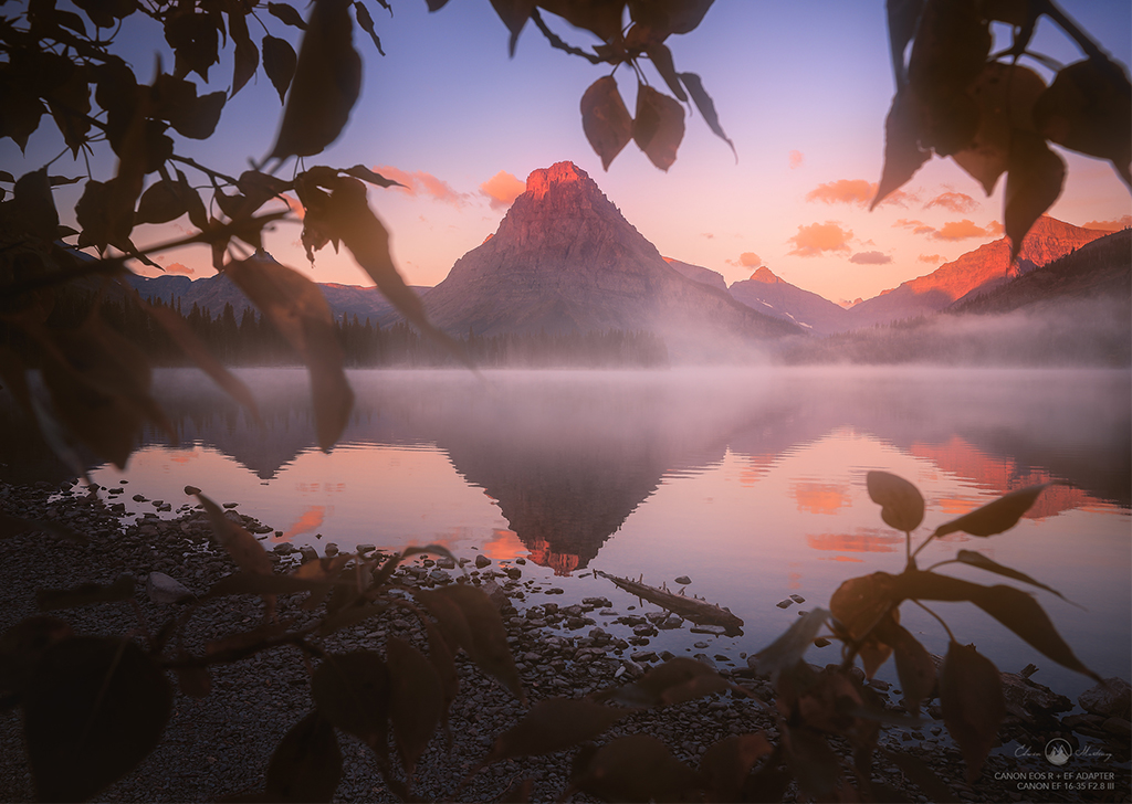 Two Medicine Lake in Glacier National Park