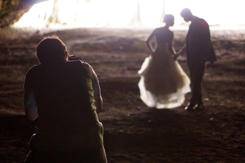 Roberto Valenzuela behind the scenes